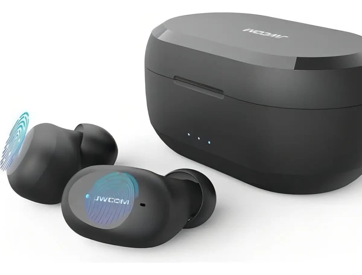 Fone de Ouvido Bluetooth TWS Sem Fio JWCom M23 Touch - Preto