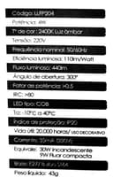 Lâmpada LED Filamento 4W Pêra ST64 2400K - Lumanti Branco Quente