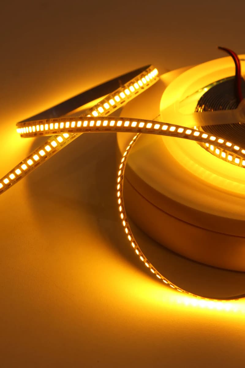 Fita 240 Leds 12v 5mt 18w/mt ( Golden / Verde ) Aaa Top Golden 12v