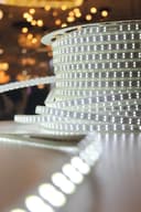 Fita 180 Leds Dupla 6500k Ip65 220v + Kit Instalação ( Mt ) Branco-frio 220v