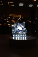 Arandela Crystal Led 6000k Xp1194 Ac85-265v Azul Clar0