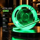 Fita 240 Leds 12v 5mt 18w/mt ( Golden / Verde ) Aaa Top Verde 12v