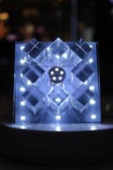 Arandela Crystal Led 6000k Xp1194 Ac85-265v Azul-claro