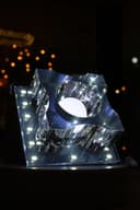 Arandela Crystal Led 6000k Xp1194 Ac85-265v Azul Clar0