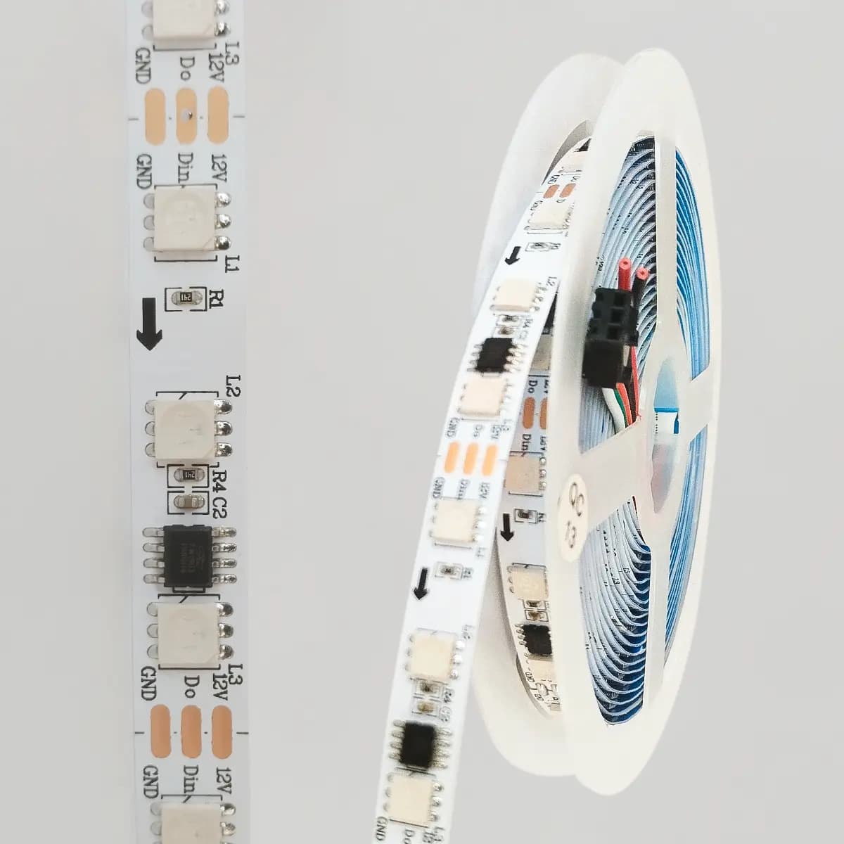 Fita LED RGB 4D 240 LEDs 5 Metros IP20 12V - LED Strip