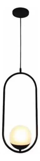 Lustre Luminaria Pendente Jabuticaba Esfera Capsule