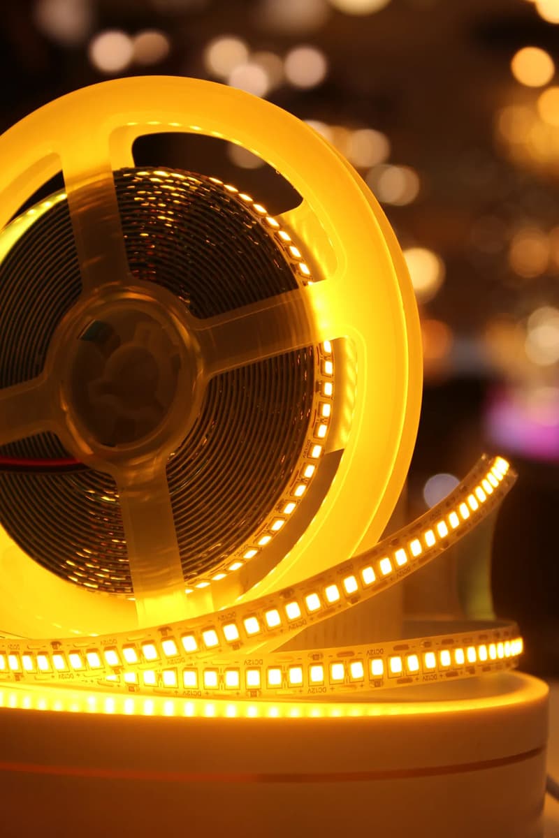 Fita 240 Leds 12v 5mt 18w/mt ( Golden / Verde ) Aaa Top Golden 12v