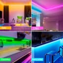 Fita LED RGB 4D 240 LEDs 5 Metros IP20 12V - LED Strip