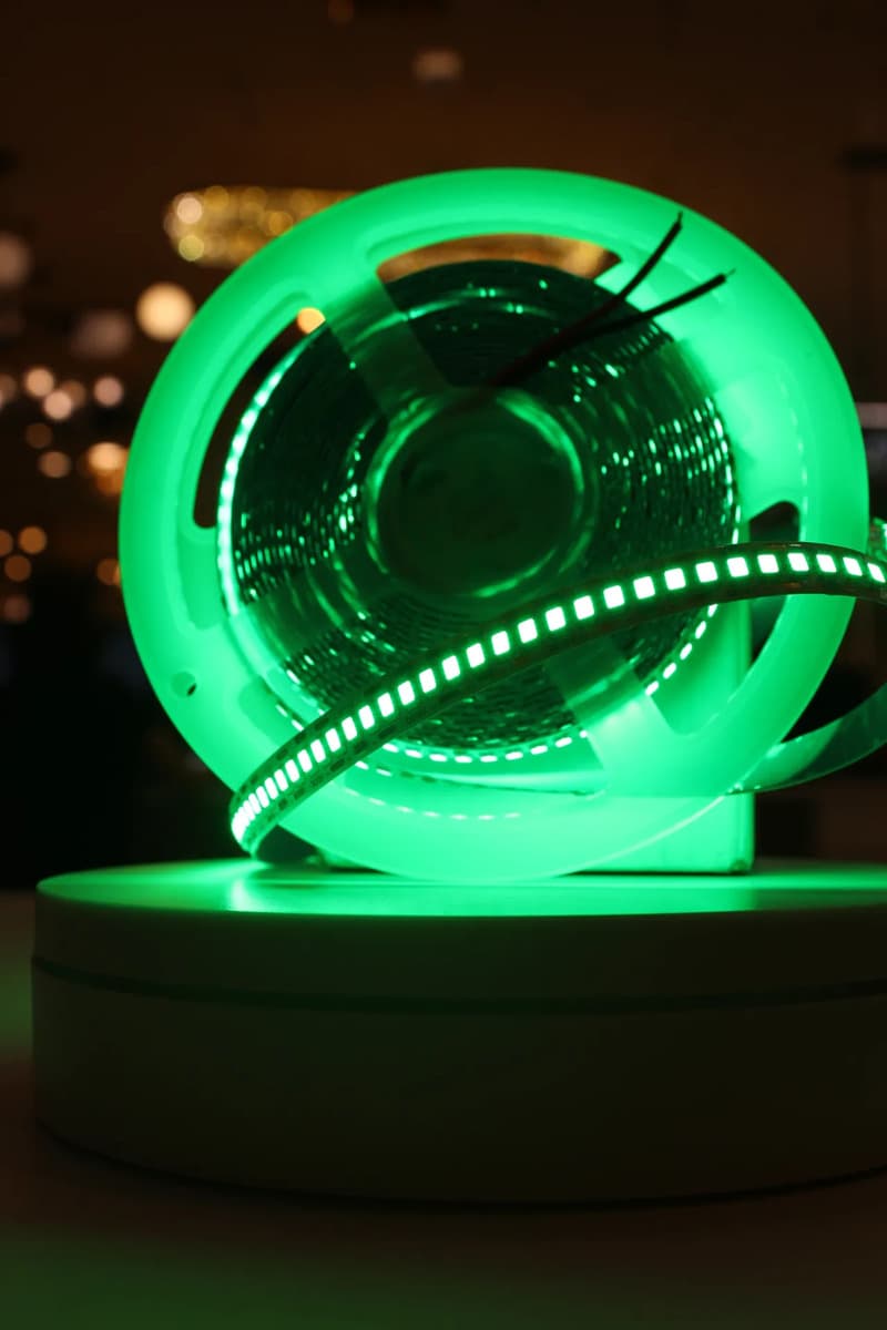 Fita 240 Leds 12v 5mt 18w/mt ( Golden / Verde ) Aaa Top Verde 12v