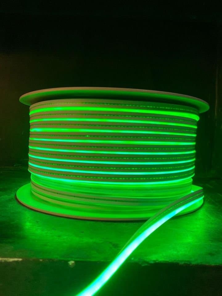 Fita Neon LED 10m 12V Verde - Para Sancas e Decoração