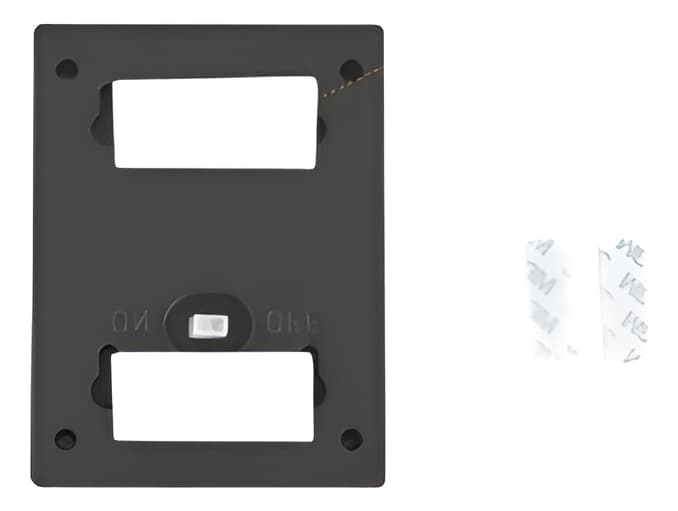 Arandela Solar Slim 2 Focos LED - A.XU Preta