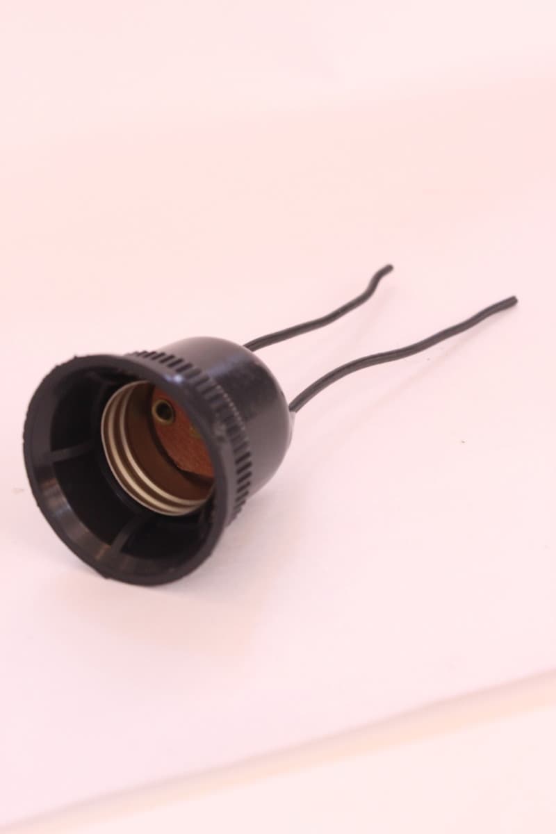 Promoção Kit Com 10 Soquete E27 Com Rabicho Preto