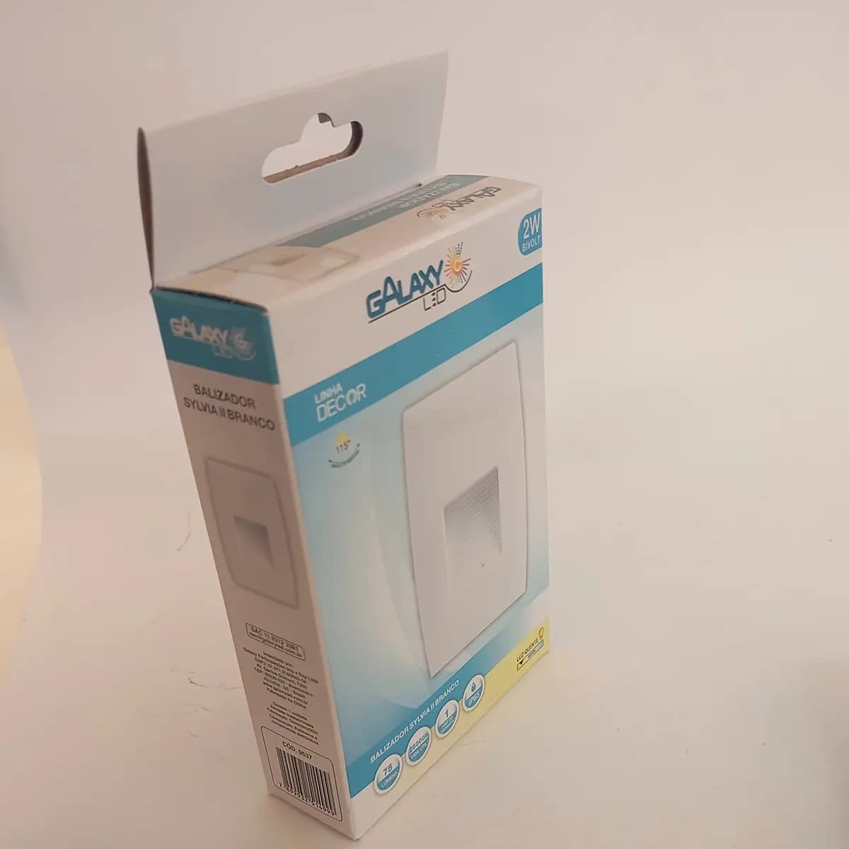 Kit 6 Balizadores LED Sylvia 2W 3000K IP65 Bivolt - Branco