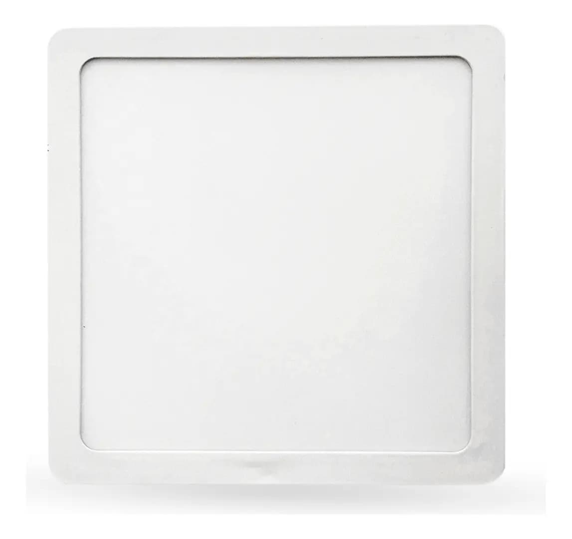 Painel LED Play Embutir Quadrado 24W 6500K Bivolt - Blumenau Branco