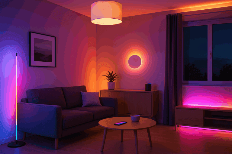 Iluminação inteligente: a revolução dos LEDs e automação residencial