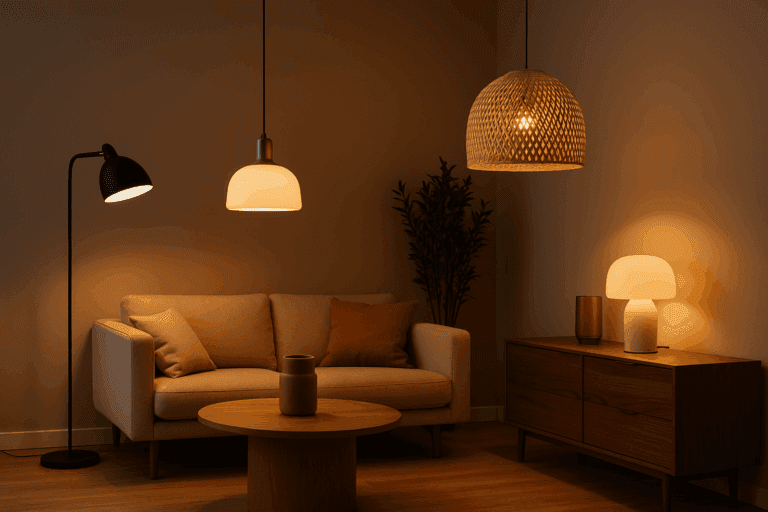 Tendências de iluminação e design em 2025: o que está em alta no mundo dos lustres, luminárias e pendentes