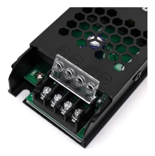 Fonte Slim 12V 50A 600W - Capa Preta