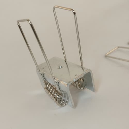 Kit 200 Presilhas Ganfanhoto + Parafusos + Porcas