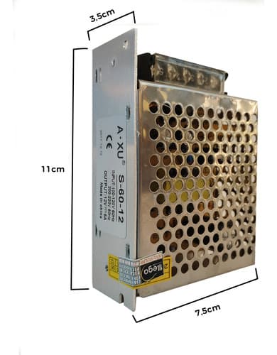 FONTE COLMEIA 12v 5A 60W - A.XU