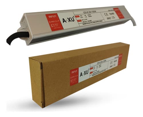 Fonte Blindada IP67 12V 8,3 100W - A.XU