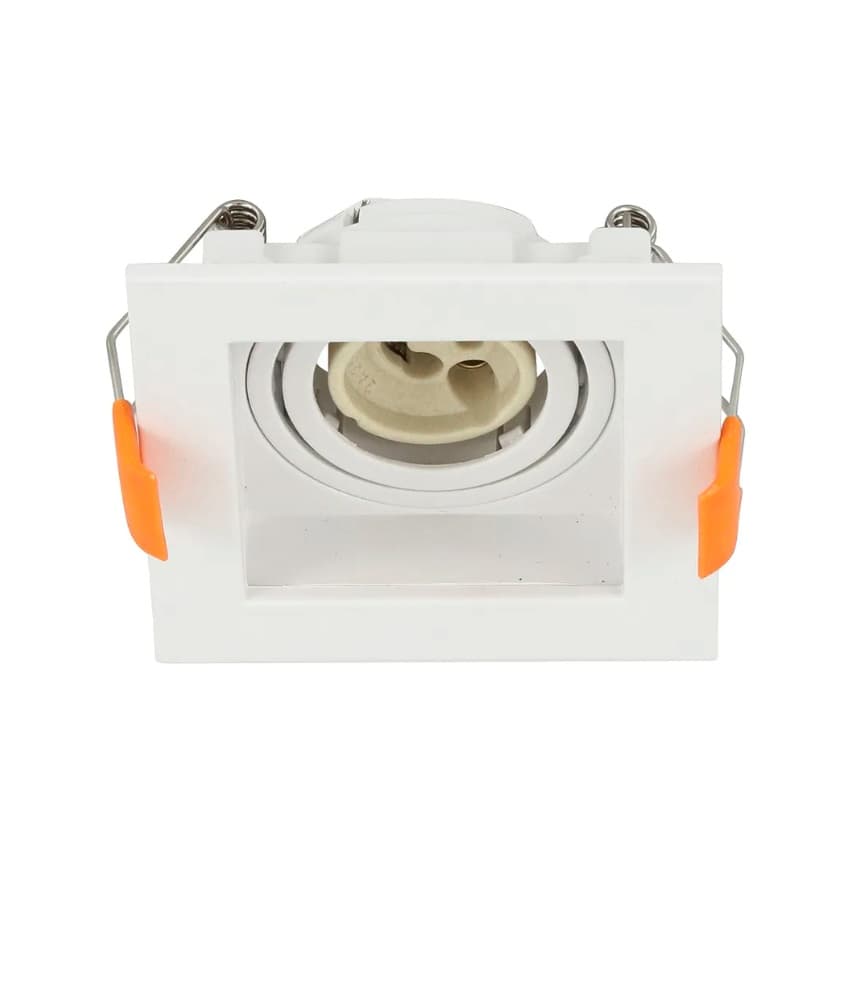 Kit spot MR11 GU10 Branco Apollo + Lâmpada MR11