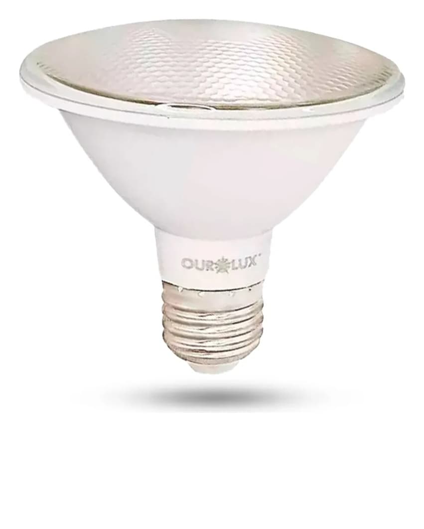 Lâmpada Led Par30 9w Bivolt E27 6500k Luz Branca Ourolux