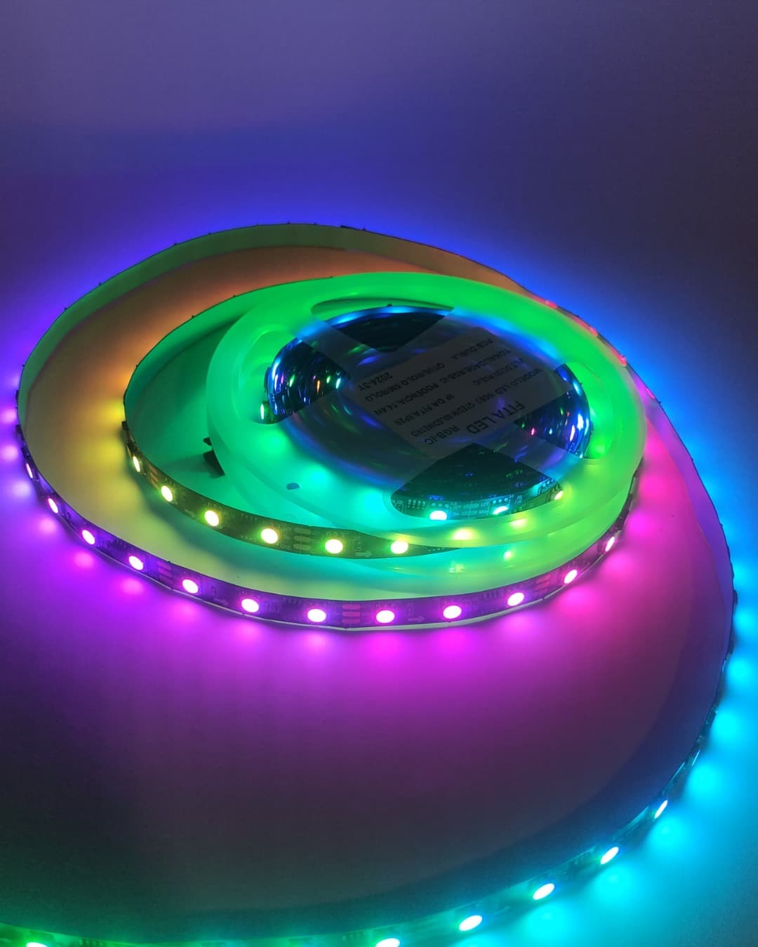 20 Metros Fita Rgb 348 Efeitos 4d Decoração Auto Adesiva Rgb