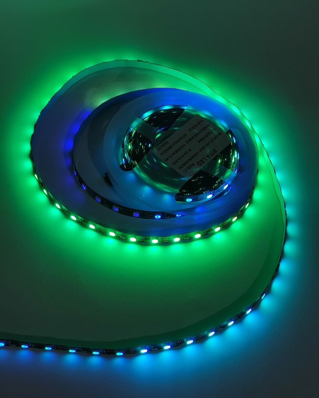 20 Metros Fita Rgb 348 Efeitos 4d Decoração Auto Adesiva Rgb