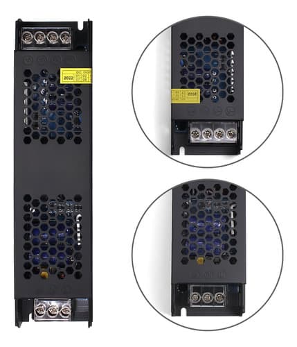Fonte Slim 12V 30A 360W - Capa Preta - Mayler