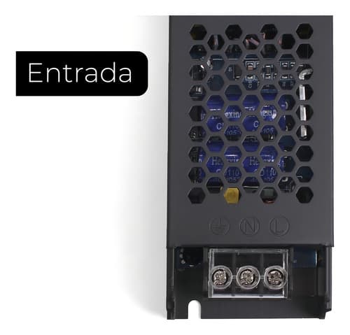 Fonte Slim 12V 30A 360W - Capa Preta - Mayler