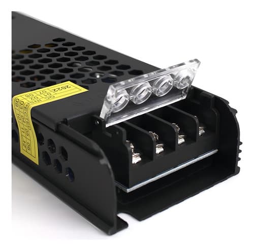 Fonte Slim 12V 30A 360W - Capa Preta - Mayler