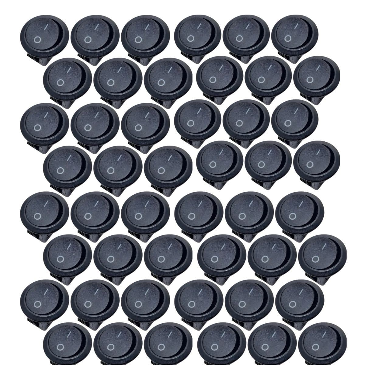 Kit 100 Peças - Chave Gangorra Redonda Ligadesliga Promoção