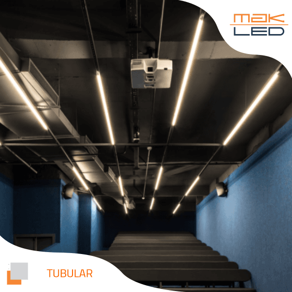 Lâmpada Tubular Led T8 18w 6500k Bivolt 120cm Branco-frio Makled