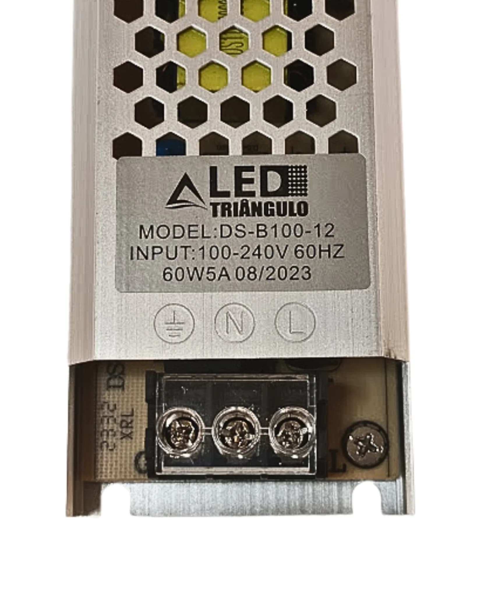 Fonte LED Slim 12V 60W 5A Bivolt para Fita LED