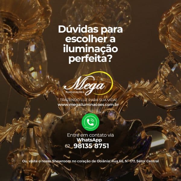 Iluminação decorativa para sua casa - Mega Iluminações