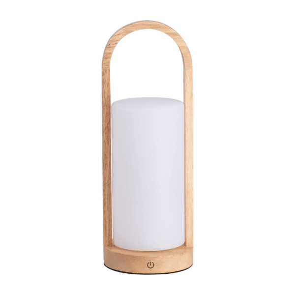 Abajur LED Recarregável 5W 2700K Touch USB-C – Iluminação Decorativa Interna | Nitrolux ATS-001