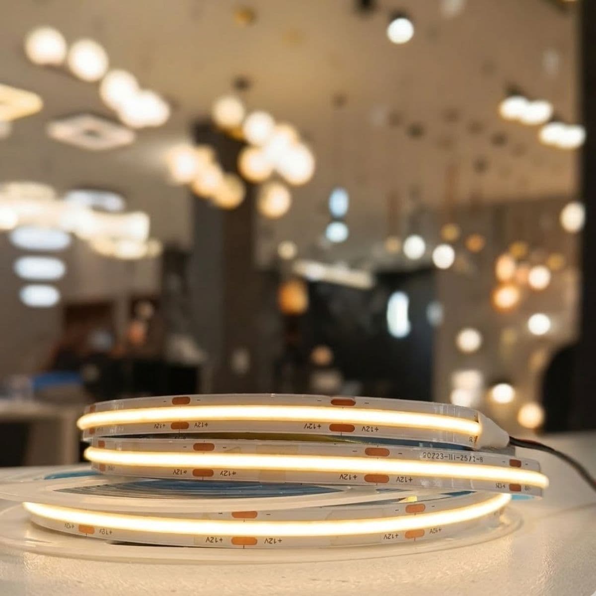 Fita COB 252D 3000K 12V 18W 5MT IP20 - Inluss