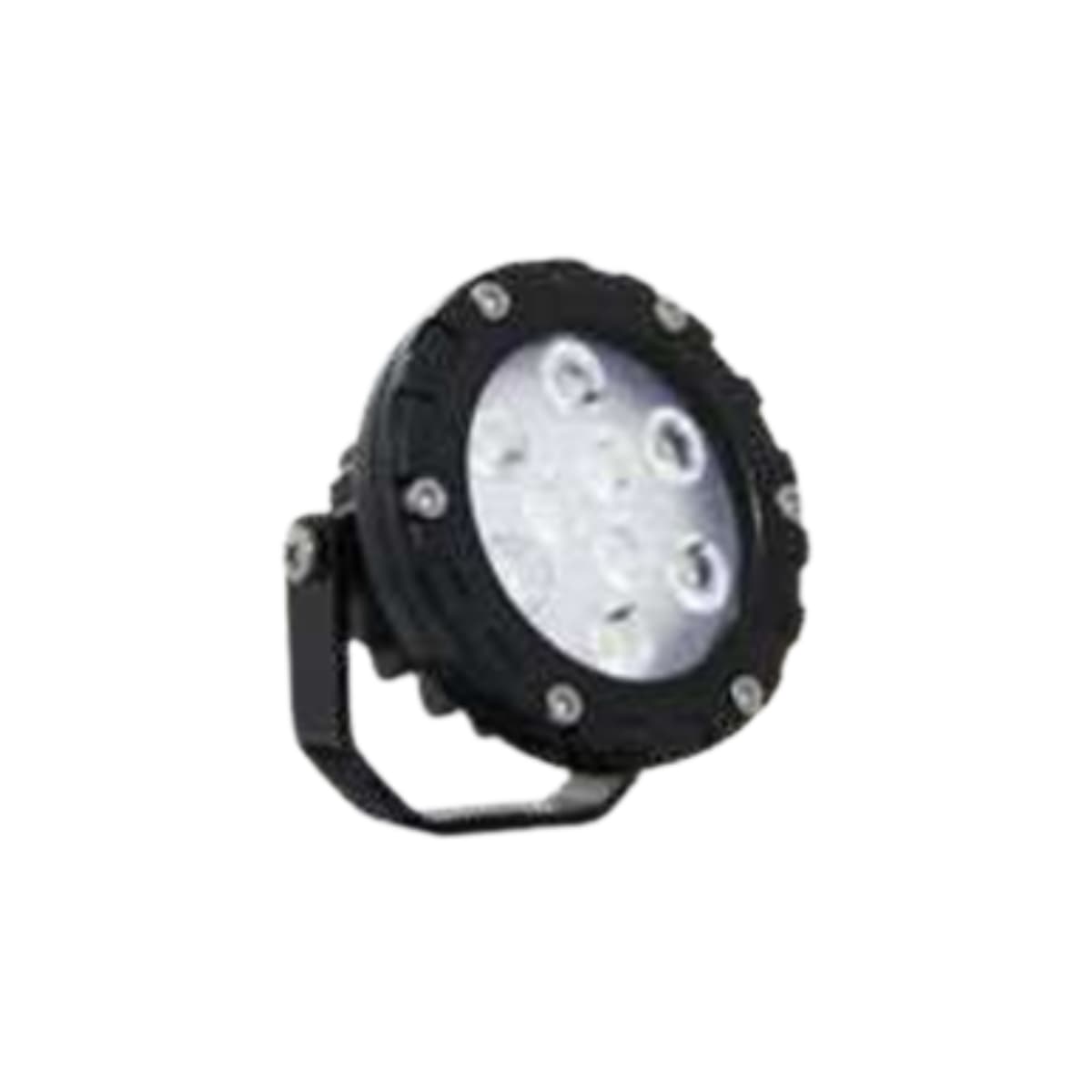 Spot Refletor LED 8W 3000K Plastico IP65 Preto - Iluctron