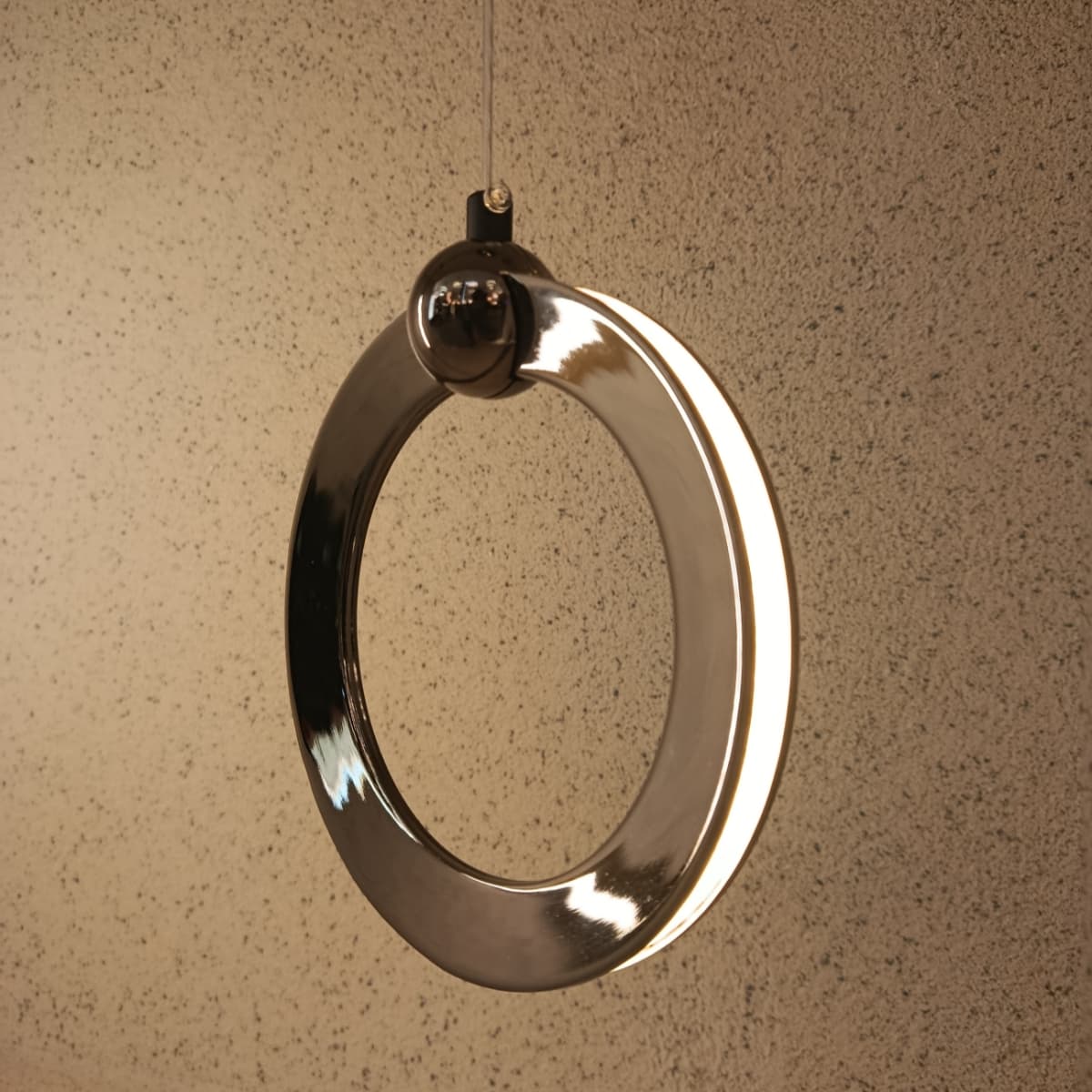 Pendente LED Mercúrio GMH 9W 3000K Bivolt Preto