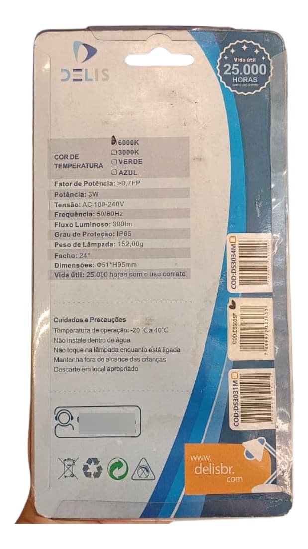 Delis Espeto - Luminária 220v Para Jardim 100-240