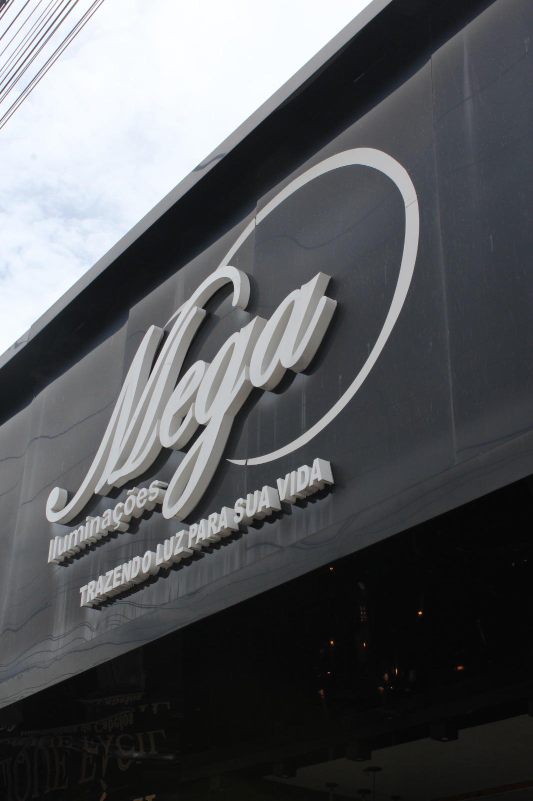 Showroom da Mega Iluminações em Goiânia