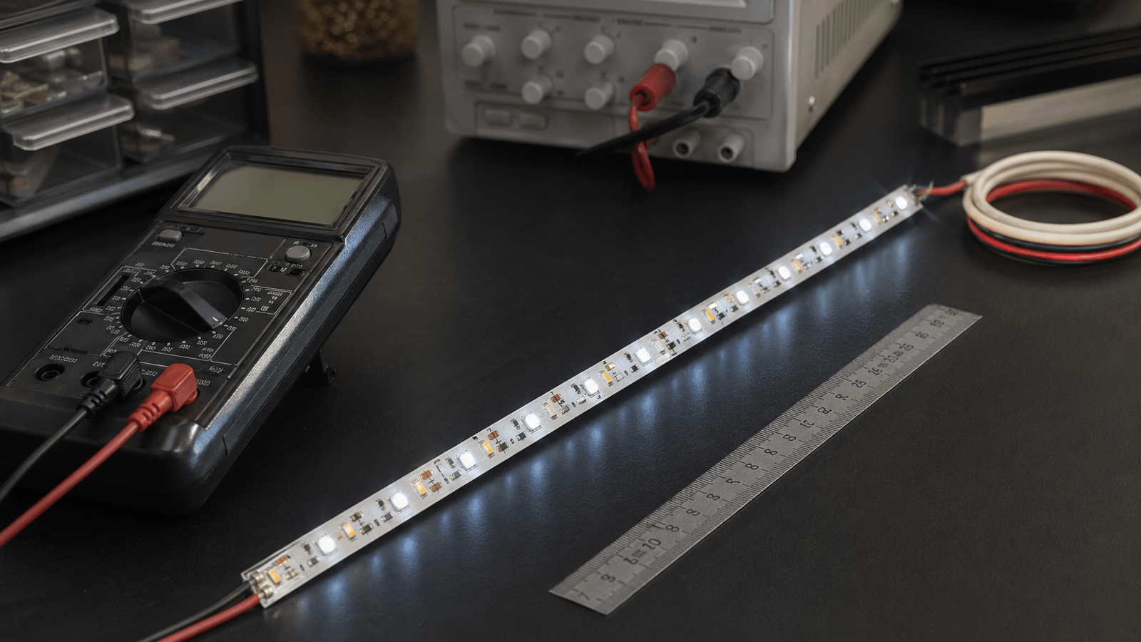 fonte - Guia passo a passo: como escolher a fonte para fita de LED — calcular potência e tensão com exemplos